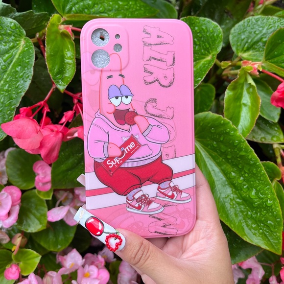 Supreme x Air Jordan x Patrick Star iPhone Case - Picture 7 of 12